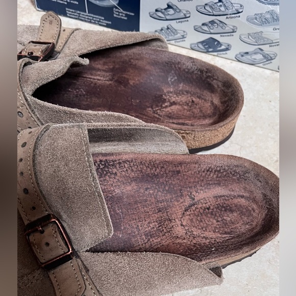 COPY - Birkenstock Eaton Suede Clog - Picture 12 of 15